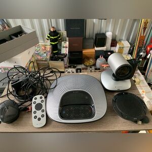 Logitech Black and Gray Speakerphone